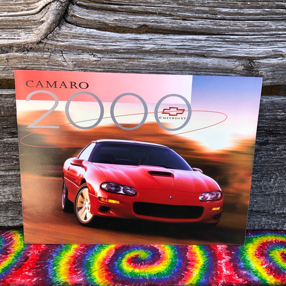 2000 Chevrolet Camaro car dealership Brochure Chevy Camaro SS